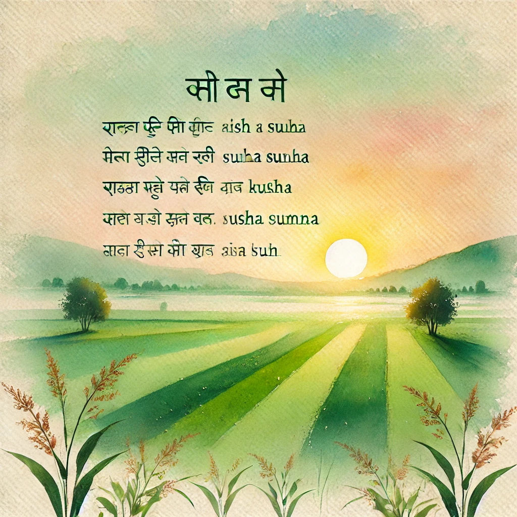 छोटी सी कविता हिंदी में